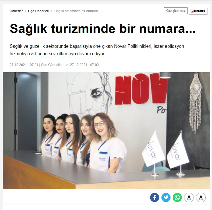 Milliyet Gazresi Novar Poliklinikleri