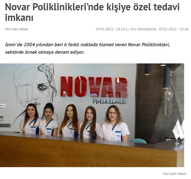 Novar Poliklinikleri Hürriyet Haber